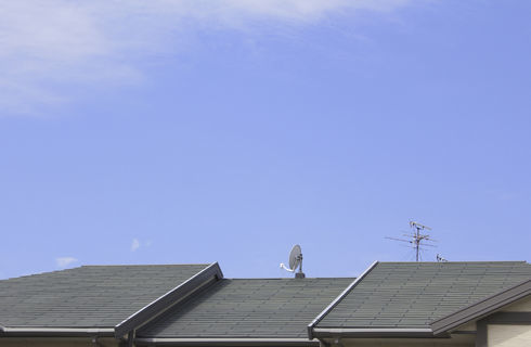 屋根塗装　東久留米市